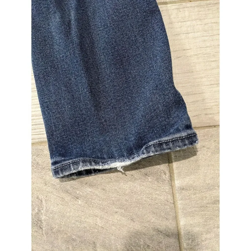 Banana Republic Legacy Jeans Mens 36x30 (36x29) Slim Fit Straight Leg Blue Denim